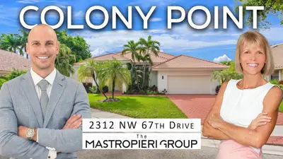 Colony Point Property Tour With Larry Mastropieri | 2312 NW 67th Dr, Boca Raton